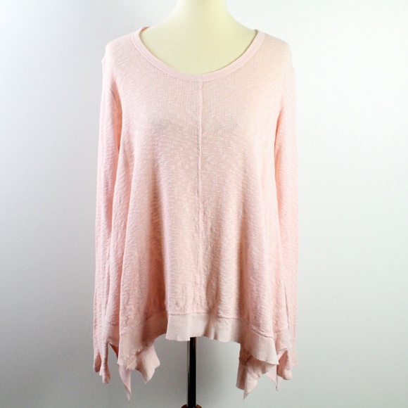 Anthropologie Left Of Center Pink Tunic S